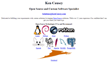 Tablet Screenshot of kencausey.com